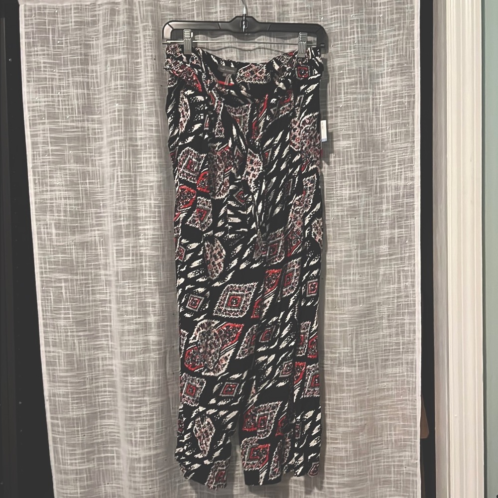 New with Tags Vince Camino Print Pants with belt